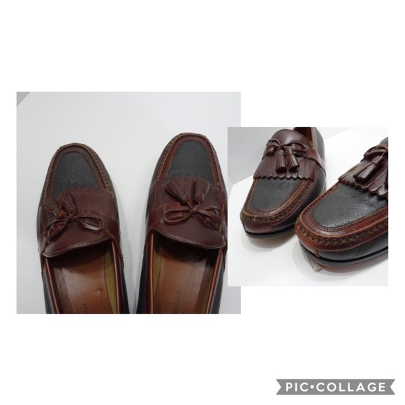 Salvatore Ferragamo Leather Tassel Loafers Size 12 main image 4